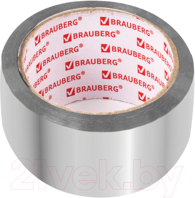 Лента алюминиевая Brauberg 50ммx40м / 606769 - фото