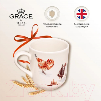 Кружка Grace By Tudor England Country Farmyard GR03-370M