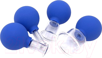 Набор банок для массажа Dayhelp стеклянные для тела и лица - фото