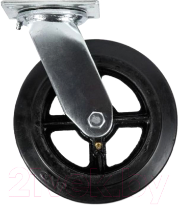 Опора колесная для тележки складской TOR Поворотное SCd 85 250мм (N) 1027139 - фото