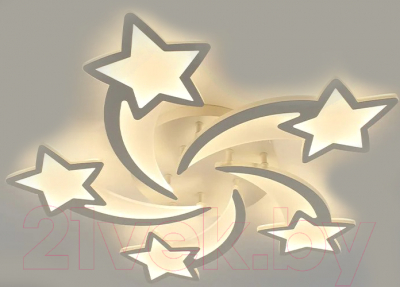 Люстра Estares Room Star 100W 5S-APP-695x70-WHITE/WHITE-220-IP20 - фото