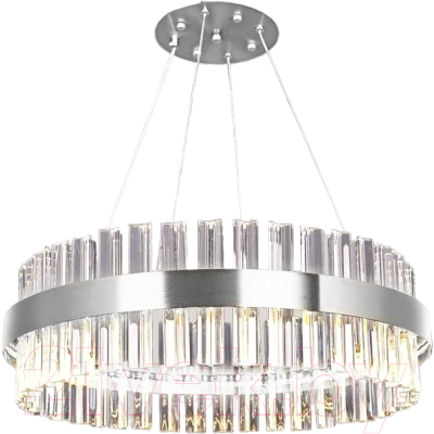 Люстра Estares Sofia 100W R-APP-500x1100-CHROME/CLEAR-220-IP20_Ч - фото