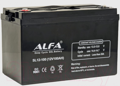 Аккумулятор лодочный ALFA battery SL12-100