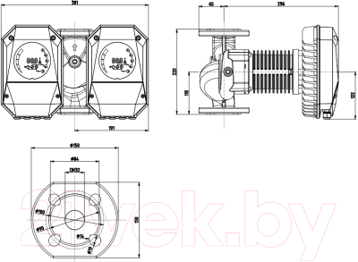 Циркуляционный насос IMP PUMPS NMTD MAX II 32/120 F220