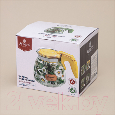 Заварочный чайник Agness 885-114
