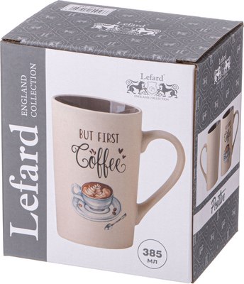 Кружка Lefard But First Coffee 260-956