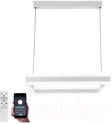 Потолочный светильник Estares Stella 100WS-APP-500x500x1200-WHITE/WHITE-220-IP20