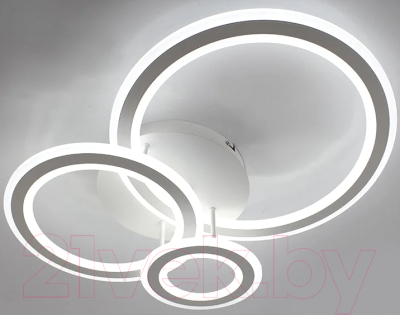 Люстра Estares Triplex Round 108W 3R-APP-713х492х128-WHITE/WHITE-220-IP20 - фото