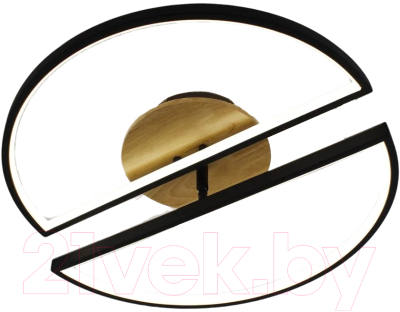 Потолочный светильник Estares Woody Loft 75W 3R-APP-500x135-BLACK/WOOD-220-IP20 - фото