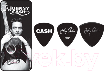 Набор медиаторов Dunlop Manufacturing Johnny Cash Memphis Medium / JCPT01M - фото