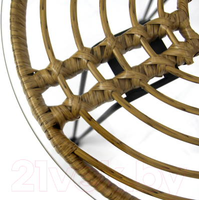 Комплект садовой мебели Garden Story Адриан Мини / GS008 (бежевый/синий)