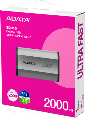 Внешний жесткий диск A-data SD810 2TB (SD810-2000G-CSG) 