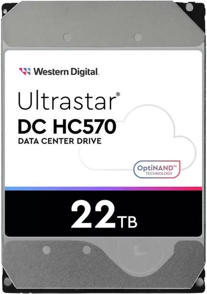 Жесткий диск Western Digital Ultrastar DC HC570 22TB (WUH722222ALE6L4) - фото