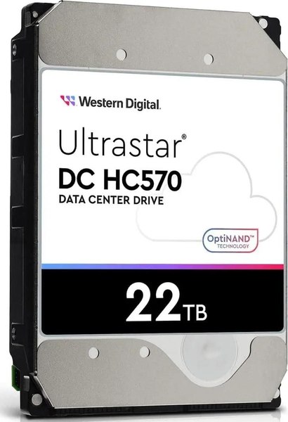 Жесткий диск Western Digital Ultrastar DC HC570 22TB (WUH722222ALE6L4)