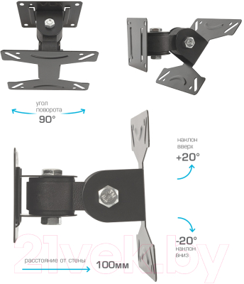 Кронштейн для телевизора VLK Trento-102