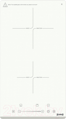 Индукционная варочная панель ZORG INO31 WH - фото
