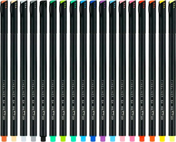 Набор капиллярных ручек Meshu MS_53579 - фото