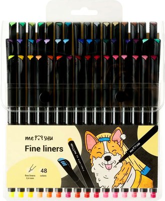 Набор капиллярных ручек Meshu MS_53582 - фото