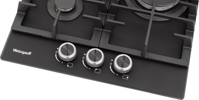 Газовая варочная панель Weissgauff HGG 451 BFh Nano Matt Glass