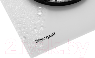 Газовая варочная панель Weissgauff HGG 640 WG Nano Glass