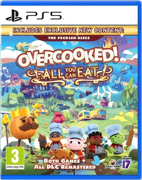 Игра для игровой консоли PlayStation 5 Overcooked! All You Can Eat - фото