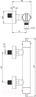 Смеситель Deante Br Gold BCH R4BT