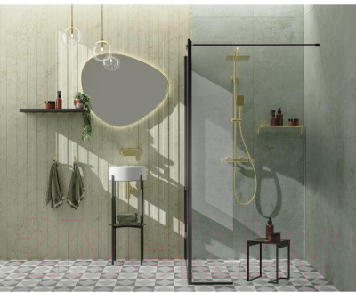 Душевая система со смесителем Deante NAC R1HT