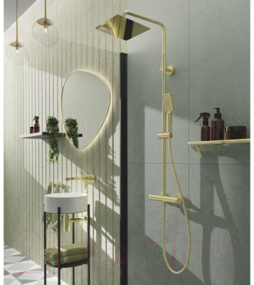 Душевая система со смесителем Deante NAC R1HT