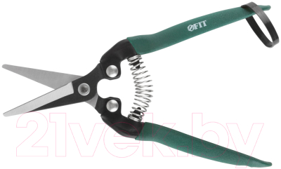 Садовые ножницы механические FIT Режущие кромки внахлест / 77075