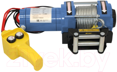 Лебедка автомобильная Gearsen LA 12 В / GLA 2900-12 (2948кг, 20м) - фото