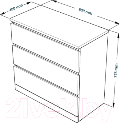 Комод Mebelain Варма 3