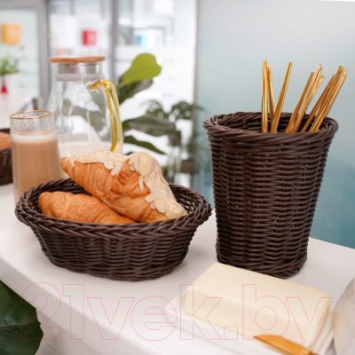 Корзина для хранения Handy Home Полиротанг 135x135x160 / Zong-16