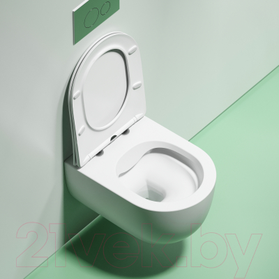 Унитаз подвесной Ceramica Nova Modena Rimless CN6063MW