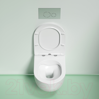 Унитаз подвесной Ceramica Nova Modena Rimless CN6063MW