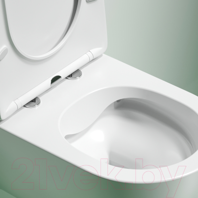 Унитаз подвесной Ceramica Nova Modena Rimless CN6063MW