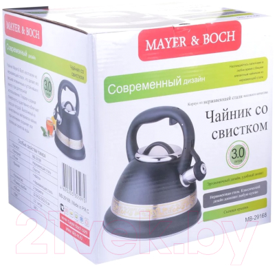 Чайник со свистком Mayer&Boch 29168