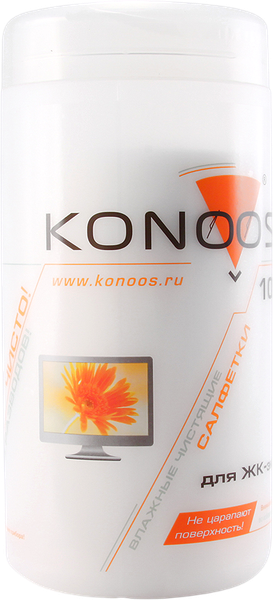 Салфетки для ухода за техникой Konoos KBF-100 - фото