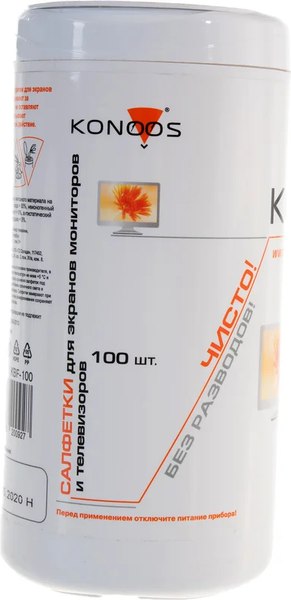 Салфетки для ухода за техникой Konoos KBF-100