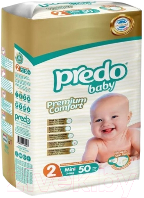 Подгузники детские Predo Baby №2 3-6 кг - фото