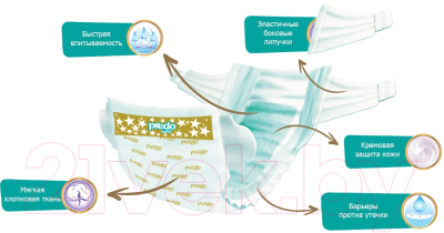 Подгузники детские Predo Baby №5 11-25 кг