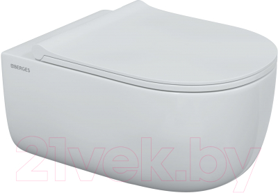 Унитаз подвесной с инсталляцией Berges Ego X Rimless / 043356