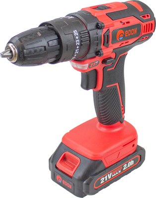 Аккумуляторная дрель-шуруповерт Edon UAD-21A / 24907