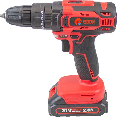 Аккумуляторная дрель-шуруповерт Edon UAD-21A / 24907