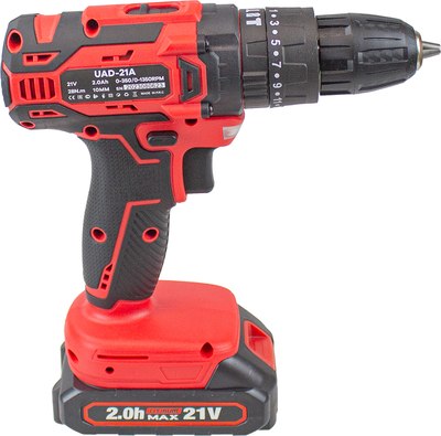 Аккумуляторная дрель-шуруповерт Edon UAD-21A / 24907