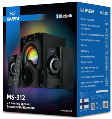 Мультимедиа акустика Sven MS-312