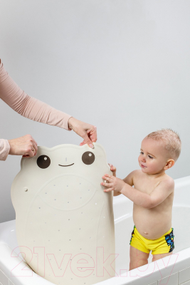 Коврик для купания ROXY-KIDS Лягушка / BM-4576-FR-W