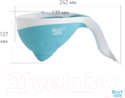 Ковшик для купания ROXY-KIDS Flipper RBS-004-MO с лейкой