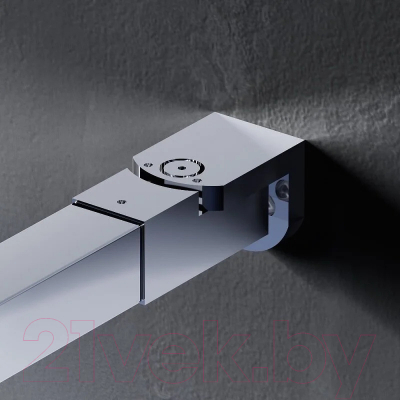 Душевая стенка AM.PM Func 90x200 / W84WI-90-F1-MTE (хром матовый/прозрачное стекло)