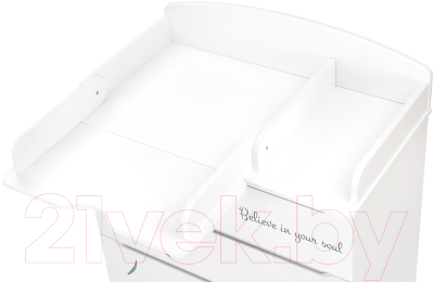 Комод пеленальный INDIGO Green Line с узким пеленальным столиком