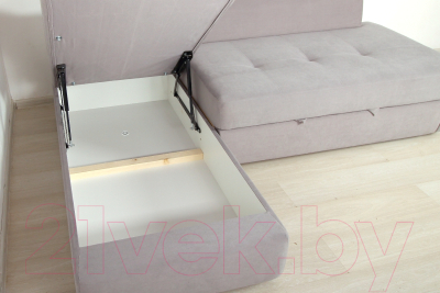 Диван угловой DiArt Сильвия Elax левый